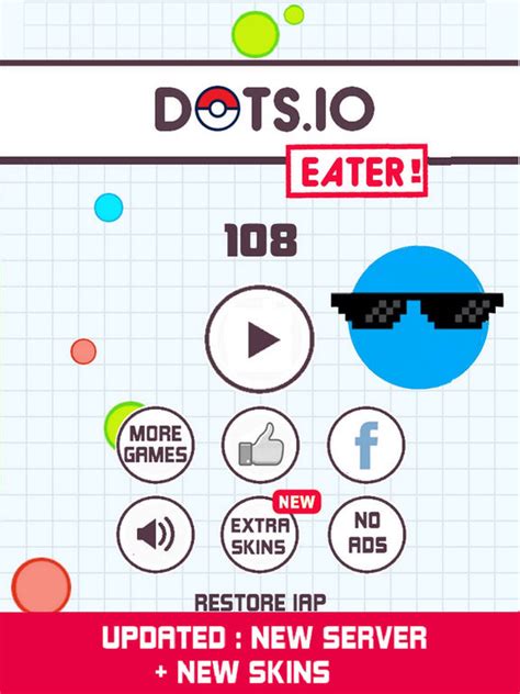 dotsio eater  amazing multiplayer game   skins apppicker