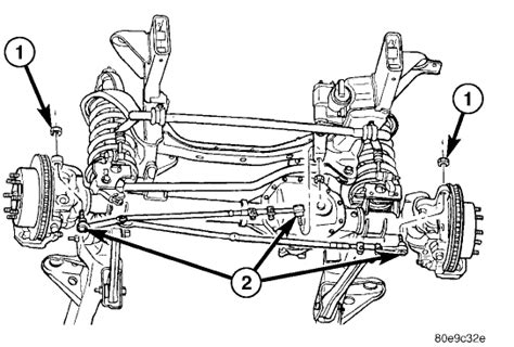 dodge ram  front suspension diagram