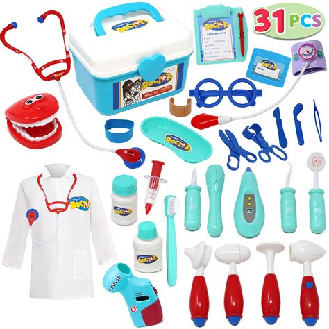 joyin kids doctor kit  pieces pretend  play dentist medical kit