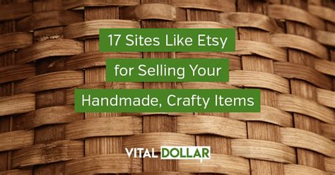 sites  etsy  selling crafts handmade goods