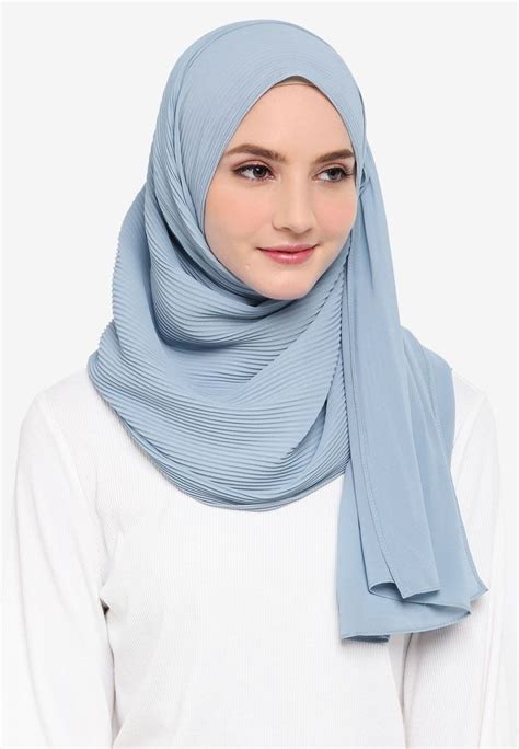 tutorial hijab pashmina satin  berbagai gaya langkung