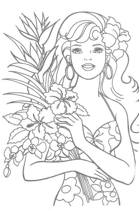 barbie easter coloring pages coloring pages