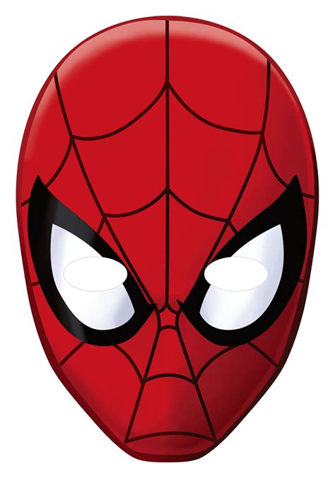 spiderman face images clipartsco
