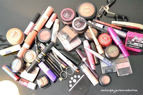 javiera valentina makeup blog  makeup collection