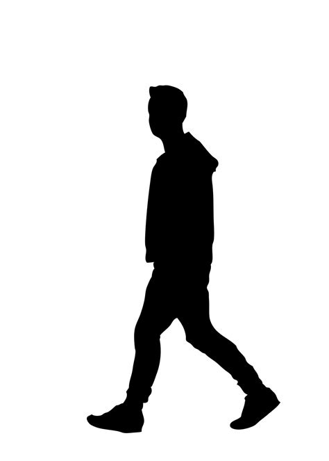 pin  joanneke marchal   beweging opdracht walking silhouette