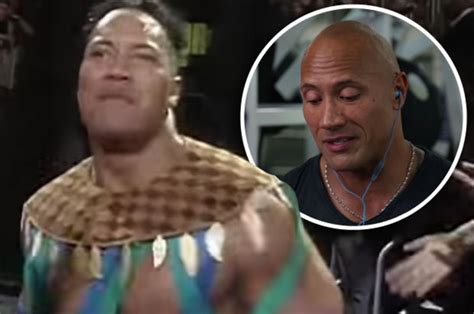 The Rock Watches Back His Wwe Debut And Reveals What
