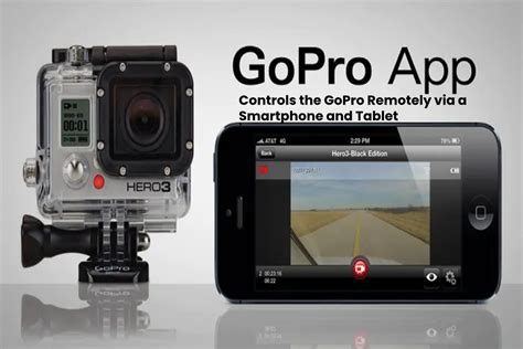 gopro app controls  gopro remotely  smartphone  tablet