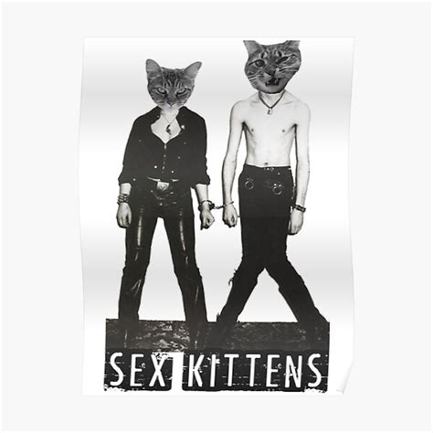 sex kittens sex pistols poster for sale by savethetshirt redbubble