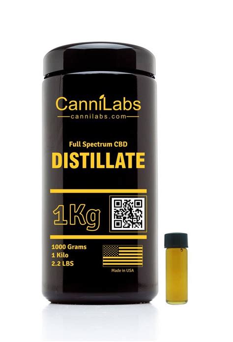 cannilabs hemp extract cbd distillate full spectrum and broad spectrum