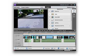 Adobe Premiere Elements screenshot #1