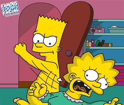 pic608171 bart simpson lisa simpson the simpsons famous toons facial simpsons porn