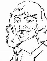 Descartes Coloring Champlain Samuel Pages Sketch Template Mystery sketch template