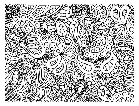 easy doodle art coloring pages