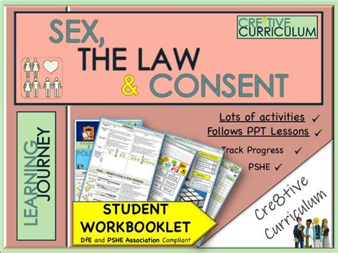 sex consent law pshe unit teaching resources