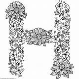 Letter Getcoloringpages 塗り絵 Coloringpages Getdrawings Lowercase 大人 白黒 Grab Crayons Zszywka Buchstabe Ausmalen sketch template