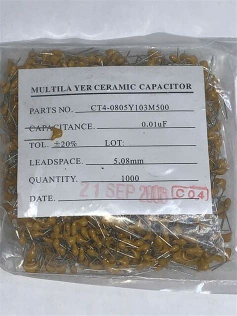 capacitor   multilayer lot  pcs ebay