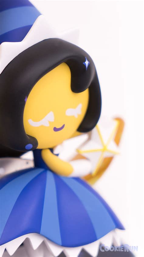Cookie Run Cartoon Figurine Toy Action Figure Black Hair Hd Phone