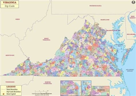 Map Of Zip Codes In Virginia Draw A Topographic Map