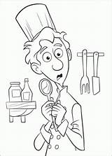 Ratatouille Coloring Pages Books Printable sketch template
