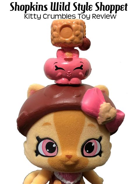 review shopkins wild style shoppet kitty crumbles toy review