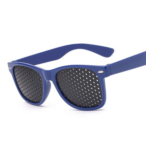 richper anti myopia pinhole glasses pin hole sunglasses eye exercise