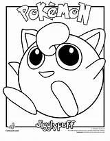 Pokemon Coloring Pages Printable Print Jigglypuff Kids Para Colorear Color Characters Colouring Cards Cartoon Dibujos Go Books Crafts Birthday Pokémon sketch template