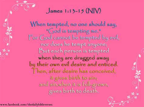 daily bible verses james
