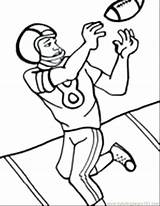 Football Coloring Pages Field Coach Getdrawings sketch template