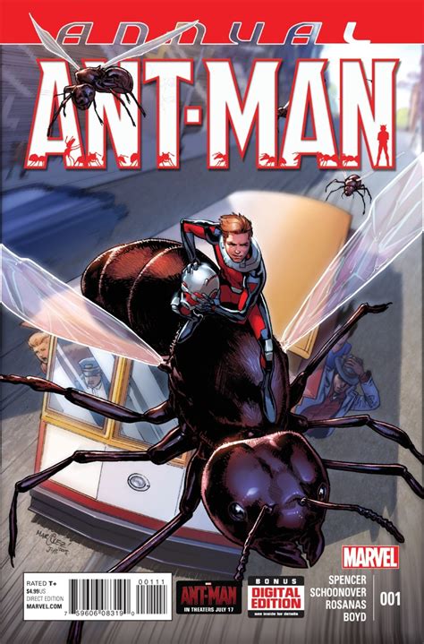 review marvel s ant man annual by spencer rosanas schoonover and