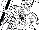 Coloring Pages Spiderman Printable Kids Logo Drawings Getcolorings Colouring Cartoon Paintingvalley Spide sketch template