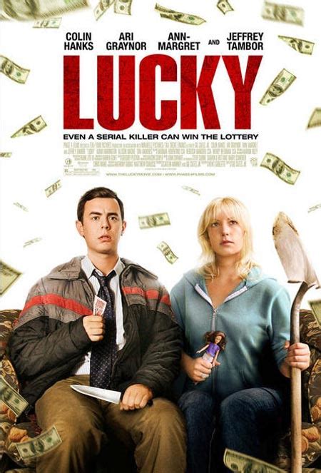 lucky  trailer  poster