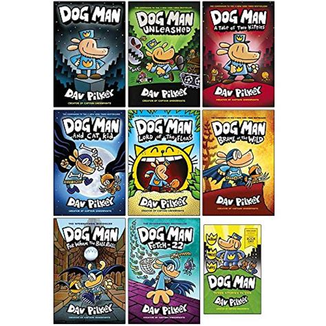 buy dog man series  books collection set dog man unleashed  tale   kitties dog man