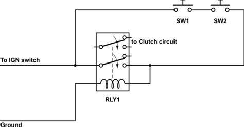 automotive  relay latching   power electrical engineering stack exchange