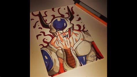 Drawing Frieza 2 Form [dragon Ball Z] Speed Drawing