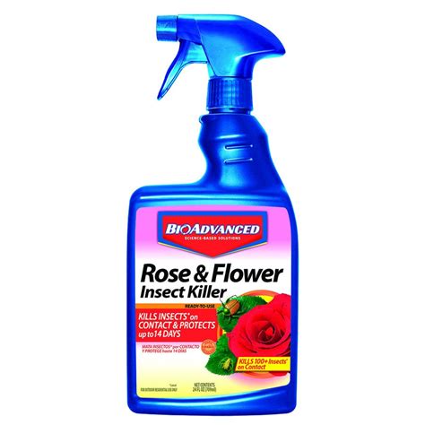 bayer advanced rose  flower insect killer  fl oz insect killer  lowescom
