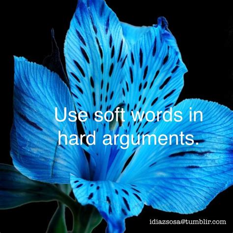 soft words  hard arguments flickr photo sharing soft words