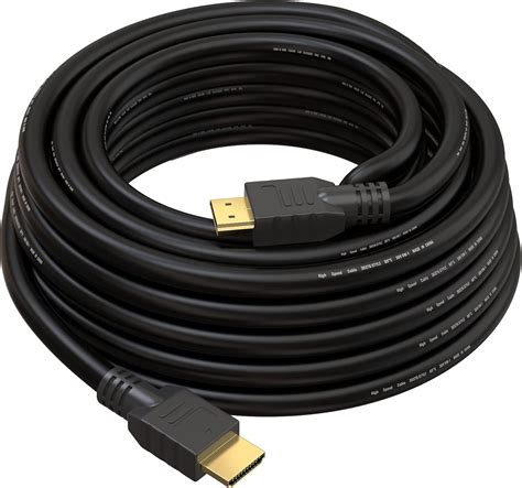 hdmi cable   true hq high speed long lead  ethernet