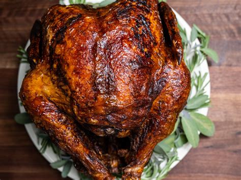 deep fried turkey recipe alton brown
