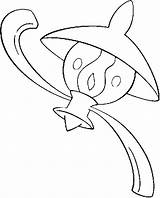 Coloriage Lampent Coloriages Ohbq Imprimer Pokémon sketch template
