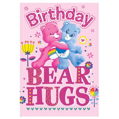 care bear birthday svg