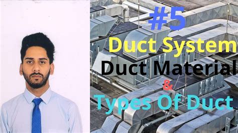 duct system duct material duct types youtube