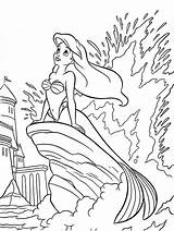 Coloring Pages Disney Mermaid Cliff Princess Printable Cute Rapunzel Merida 96kb 799px Getdrawings Edge Drawing Brave Sheets Buzz16 sketch template