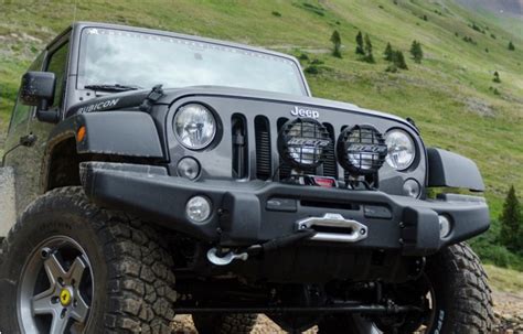 sahara wts factory aev front bumper  jeep wrangler forums