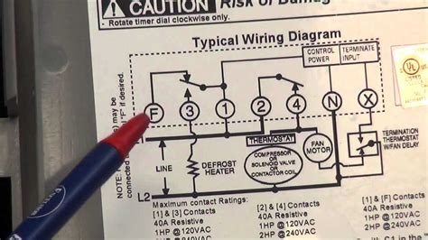 defrost clock wiring diagram