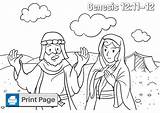 Abraham Coloring Sarah Abram Bible Pages God Genesis Kids Story Clip Christian Clipart Called Svg Sheet Printable Para Public Vectors sketch template