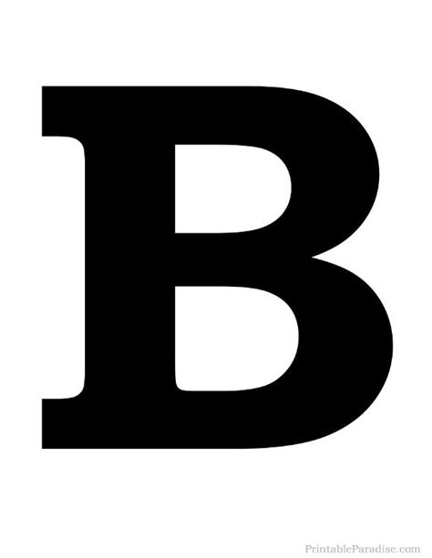 printable solid black letter  silhouette printable alphabet letters