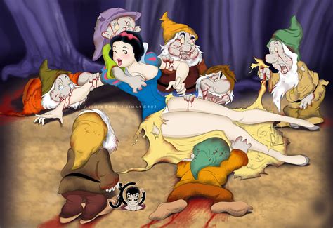Snowwhite And The Seven Dwarfs Zombies By Artjimx Hentai