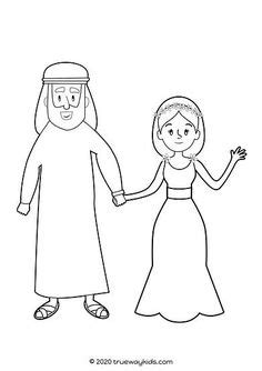 wedding  cana preschool bible lesson