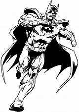 Batman Coloring Printable Bad Running Guys After Pages Knight Dark Guy Ecoloringpage Original sketch template