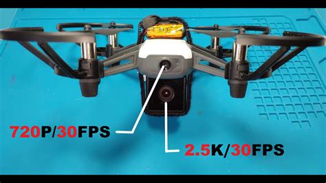 dji tello ryze hawkeye firefly  micro action camera mod youtube